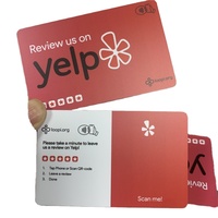 Toque y comparta NFC inteligente sin contacto Revise con nosotros en la tarjeta Trip Advisor Código QR Tripadvisor NFC Tarjeta de revisión QR