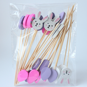 Jimao venta al por mayor <span class=keywords><strong>de</strong></span> brochetas decorativas <span class=keywords><strong>de</strong></span> Pascua <span class=keywords><strong>de</strong></span> bambú natural para el hogar y juegos <span class=keywords><strong>de</strong></span> herramientas <span class=keywords><strong>de</strong></span> barbacoa al aire libre para ocasiones <span class=keywords><strong>de</strong></span> fiesta - Product Image 6