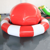Vente en gros Rotation Spinning Aqua Gyro Flotteur Jouet Gonflable Disco Bateau Remorquable Sport Aquatique Jeu Fou Ufo Gonflable Eau Saturne