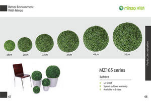 Plante artificielle en gypsophile suspendue, protégée contre les UV, en PE, résistante à l'eau, 28 cm, pour mariage - Product Image 5