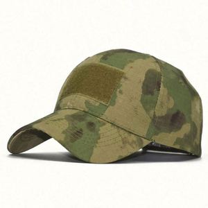 Wholesale Custom Eco-Friendly Camouflage Baseball Caps Unisex Sports 6-Panel Embossed 3D Embroidery Silk Screen Promotional - Product Image 2