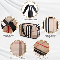 Vente en gros Pochette PLA pour chaussettes de maquillage Voyage-Recyclable Taille et couleur personnalisables