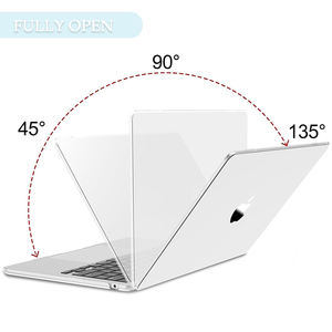 Funda de Cristal para <span class=keywords><strong>MacBook</strong></span> Air 13 Pulgadas M1 2021-2018, Modelos A2337 A2179 A1932, Carcasa Rígida de Plástico Transparente para Air 13.3 Pulgadas - Product Image 2