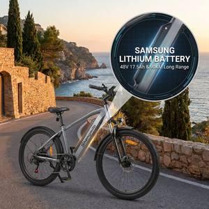 Bicicleta Eléctrica de Montaña de 7 Velocidades con Doble Motor, Batería Samsung de 48V 17.5Ah, Aleación de Aluminio, para Nieve y Terreno Accidentado, Envío Gratis desde Almacén en la UE - Product Image 4