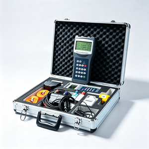 OEM <b>Clamp</b>-On Portable Ultrasonic Flow Meter Non-Contact for <b>Water</b> & Oil Fluid - Product Image 2