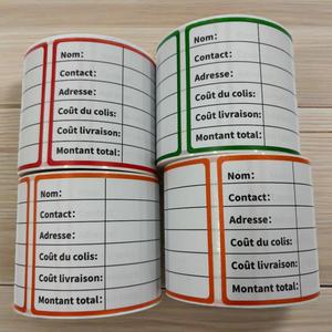 Rotolo di Etichette Personalizzabili per Indirizzi e Spedizioni: Nome, Indirizzo, Contatti, Importo - Per Ufficio e E-commerce - Product Image 6