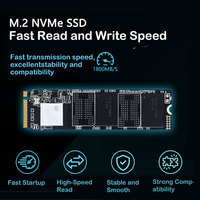 Disque dur SSD M.2 NVME OEM, vitesse de lecture de 1800 Mo/s, 128 Go, 256 Go, 512 Go, 1 To, disque dur pour ordinateur portable et ordinateur de bureau