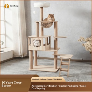 <span class=keywords><strong>คอน</strong></span><span class=keywords><strong>โด</strong></span>แมวหรูหราทันสมัยสำหรับแมวในบ้าน พร้อมที่นอนนุ่มสบาย เปลแมว และเสาข่วน - Product Image 5