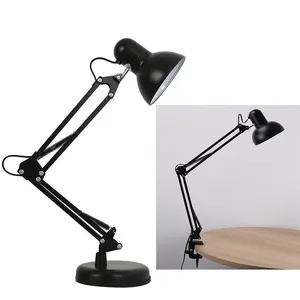 Lampada a Clip in metallo regolabile di lampada da tavolo in stile industriale lampada da lavoro lampada da scrivania per ufficio