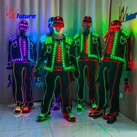 Programación revolucionaria de Performance Wear 433 para disfraces emisores de luz