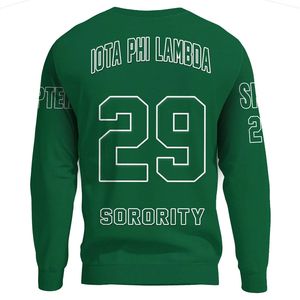 Personalizado Iota Phi <span class=keywords><strong>Lambda</strong></span> <span class=keywords><strong>Design</strong></span> Homens Moletons Outono Inverno Casual Pullovers Em Torno Do Pescoço Impressão on Demand Pullover Atacado Tops - Product Image 3