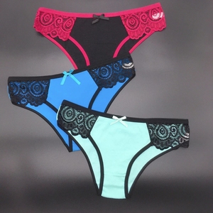 Bragas OEM, <span class=keywords><strong>calzoncillos</strong></span> de algodón para mujer, ropa interior Sexy, lencería de encaje, <span class=keywords><strong>calzoncillos</strong></span> para mujer, culottes para mujer, bragas para chica - Product Image 3