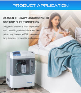 チューブで呼吸するためのメディカホットセール家庭用ポータブル10L酸素濃縮器 - Product Image 2
