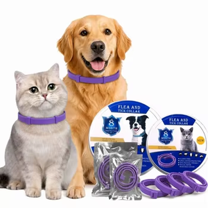 <span class=keywords><strong>Collar</strong></span> Antipulgas y Garrapatas <span class=keywords><strong>para</strong></span> Perros, 70cm, 8 Meses <span class=keywords><strong>de</strong></span> Protección, Impermeable, Hipoalergénico, Ecológico, Control <span class=keywords><strong>de</strong></span> Plagas <span class=keywords><strong>para</strong></span> Perros Grandes - Product Image 1