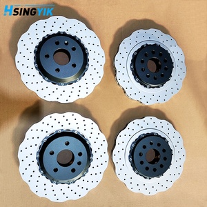 4 G8615601 356 MM High Carbon Upgrade 2-teilige hintere Bremsscheibe im Wave-Design für Audi RS7 C7 2014-2018 - Product Image 2