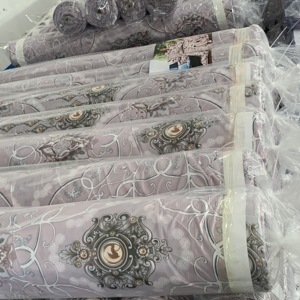100% Polyester Small MOQ Stock Lot High <strong>Qually</strong> Fashion Designs Eco-friendly Printed Bedsheet Fabric with Factory Price - Product Image 2