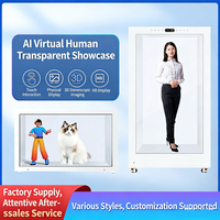 Vitrine publicitaire interactive à écran tactile infrarouge P6 avec CMS basé sur le cloud pour le lancement de marques en centre commercial