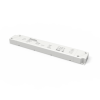 Dimmable Triac PWM LED Driver 12v 24v IP40 Alimentation 60w 100w 200w 300w Haute Tension Constante PF Ultra-Mince pour Bande LED
