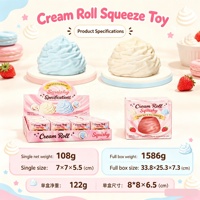 Nieuwe aanwinst: Squishy speelgoed groothandel bulk diverse knapperige squishy's zachte knapperige pinda squishy's kindersquishy's zeep squishy's