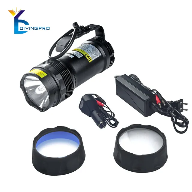 Mais poderosa lanterna à prova d' água da liga de Alumínio 55w flashlight5000 lumens
