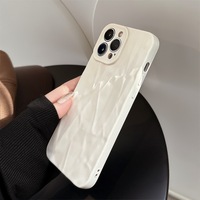 Nouvelle Coque Antichoc à Texture Plissée avec Protection d'Appareil Photo pour iPhone 16 Pro Max, Compatible iPhone 16 15 14 Pro Max Plus