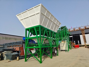 Centrale à béton mobile YHZS90 à haut rendement (90m³/h) – Prix usine, station de malaxage portable remorquable <span class=keywords><strong>avec</strong></span> PLC automatique - Product Image 2