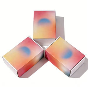 Customized Eco-Friendly Folding Corrugated Cardboard Candle <b>Gift</b> <b>Boxes</b> with <b>Gold</b> Foil and Matte Finish - Product Image 4