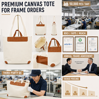 Bolsa de Lona de Marca 2026 de Gran Demanda, con Logotipo Personalizado a Color, Bolso Tote Resistente para Proveedores de Programas de Regalo en Tiendas Minoristas
