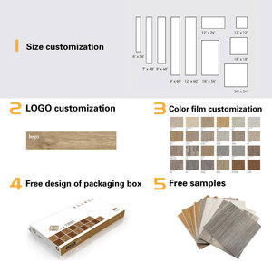 Waterproof Spc <strong>Flooring</strong> 5.5mm Vinyl <strong>Flooring</strong> <strong>Uniclic</strong> Scratch Resistant Click Lock Vinyl Plank <strong>Flooring</strong> - Product Image 5