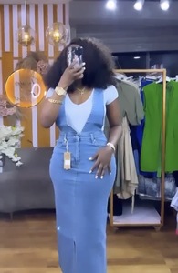 Vêtements pour femmes, jeans décontractés, robes <span class=keywords><strong>en</strong></span> denim, mode, <span class=keywords><strong>sexy</strong></span>, robe courte <span class=keywords><strong>en</strong></span> <span class=keywords><strong>jean</strong></span> à manches longues, vêtements d'automne pour femmes 2025 - Product Image 4
