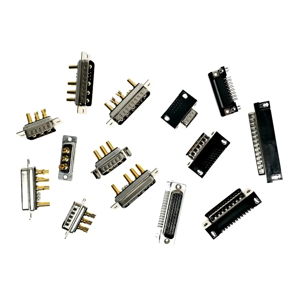 FPIC Custom 0.8mm 1mm 1.27mm 2mm 2.54mm Pitch Machined Straight pogo SMT Pin Header Connector Waterproof