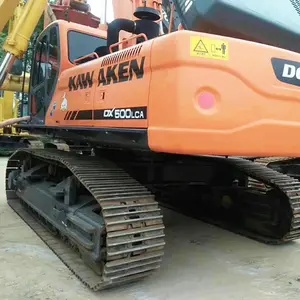 Venta caliente usado barato Doosan DX500LCA sobre orugas excavadora usada Doosan Daewoo excavadora para la venta