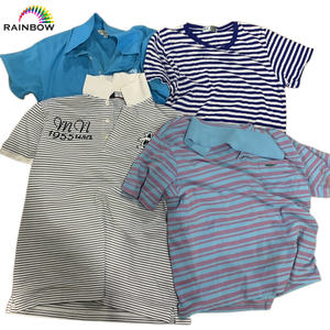 Fabbrica <span class=keywords><strong>Outlet</strong></span> abbigliamento uomo cotone Polo Tshirt misto abiti usati vestiti con i migliori prezzi - Product Image 6