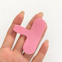 Multicolor Soft Silicone Phone Tether Tab T Shape Wavy Texture Anti Slip Flexible Lanyard Patch Anti Lost for Mobile Phone Cases