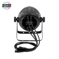 Projecteur LED Par Wash 200W 18x10W RGBW 4-en-1 15-60 °   Pour scène intérieure, mariage, fête