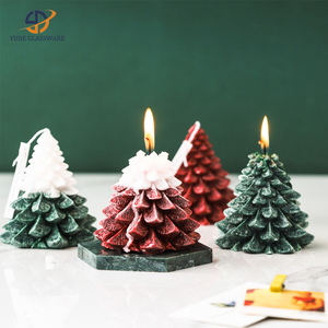 Bougies parfumées en forme d'arbre <span class=keywords><strong>de</strong></span> Noël <span class=keywords><strong>de</strong></span> marque privée <span class=keywords><strong>de</strong></span> luxe Bougies parfumées dans une boîte-cadeau pour la décoration <span class=keywords><strong>de</strong></span> la maison <span class=keywords><strong>de</strong></span> vacances - Product Image 2