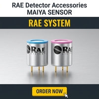 Détecteur de gaz unique sans fil Toxi RAE Pro, accessoires pour détecteur de CO pour les industries de la métallurgie, du coke et du gaz