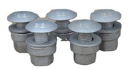 Vis et écrous TR M16*40 Grade 5.8, vis et écrous de raccordement galvanisés sur mesure pour barrières de circulation, produit personnalisé pour le Maroc