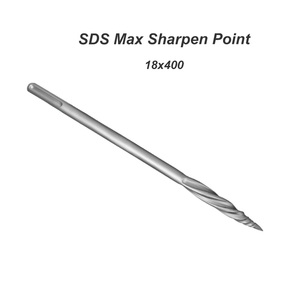 SDS MAX Rotary <strong>Hammer</strong> <strong>Drill</strong> with Sharpen Point Carving Chisel - Product Image 3