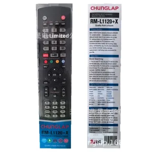 Phổ LCD LED TV điều khiển từ xa RM-L1120 + x Tiếng Anh phiên bản toàn cầu tương thích Hot Bán - Product Image 1