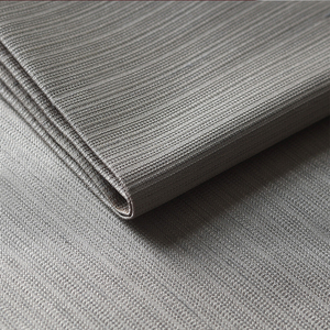 <span class=keywords><strong>Tissu</strong></span> de rideau de tapisserie d'ameublement d'hôtel ignifuge de style uni et flammé de mélange de soie de polyester 100% prêt à l'emploi - Product Image 6