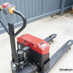 Transpaleta Eléctrica de Ruedas Pequeñas con Capacidad de 1-10T, Horquillas Largas, Construcción de Acero Inoxidable, Maquinaria de Construcción - Product Image 2