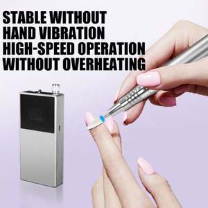 2028 juego de manicura portátil máquina lijadora eléctrica profesional pulidora niñas regalo taladro de uñas recargable para salón - Product Image 4