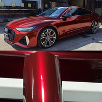 Film vinyle automobile premium NICK, rouge sang de dragon liquide, film automobile amovible, autocollants OEM/ODM pour voitures