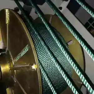 M-Typ Maschine zum Verdrehen von 3/4 Strängen Pp/Polyester/Nylon/Baumwolle Seil herstellungs maschine