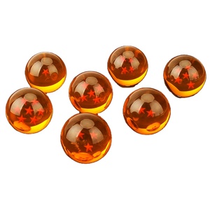 HY Wholesale 3,5 cm <span class=keywords><strong>7</strong></span> pièces/ensemble <span class=keywords><strong>7</strong></span> <span class=keywords><strong>Dragon</strong></span> Balls <span class=keywords><strong>Z</strong></span> Boule <span class=keywords><strong>de</strong></span> <span class=keywords><strong>cristal</strong></span> en résine GOKU Sphères <span class=keywords><strong>de</strong></span> <span class=keywords><strong>dragon</strong></span> - Product Image 1