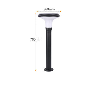 Hk Mistai Paysage Led Lampe Solaire Lumière Pour Parc Parcelle Ip65 Étanche 8000Ma 450Lm Extérieure Jardin Lumières Solaire Alimenté Éclairage - Product Image 4
