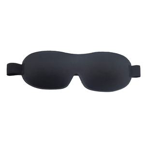 Masques de sommeil 100 % occultants en coton pour femmes et hommes – Sans pression sur les yeux, sangle élastique, style tendance, pochette de rangement incluse, idéal pour les voyages - Product Image 1