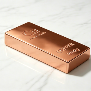 Wholesale Price 1000g 1kg 999 Fine Copper Bar 99.9% Purity Industrial Non <b>Alloy</b> <b>Metal</b> Plate Investment Grade - Product Image 6