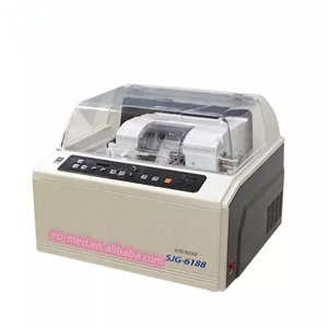 SJG-6188 Machine à ébavurer les verres optiques de Chine, conception à double rainure, ébavureuse automatique de verres à vendre - Product Image 1